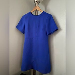 Banana Republic indigo/jewel tone dress
